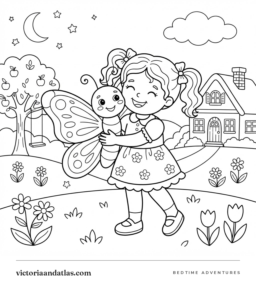 Preview of Violet Coloring Page