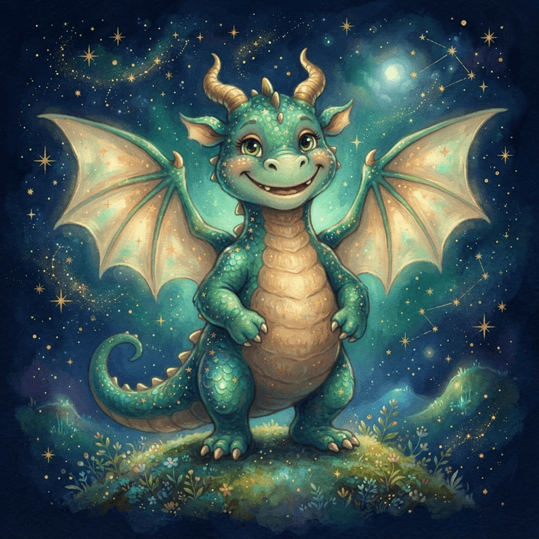 Portrait of Atlas, The Gentle Dragon
