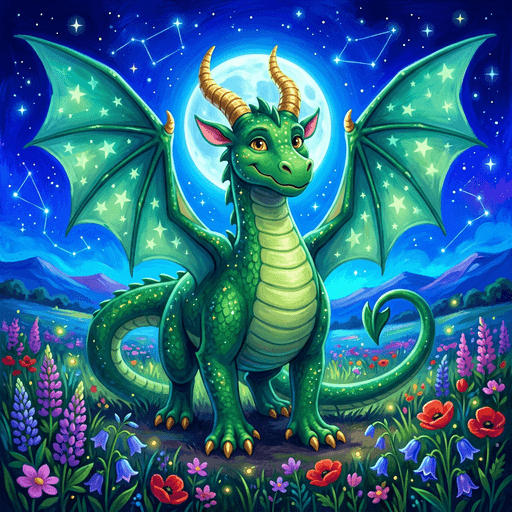 Portrait of Atlas, The Gentle Dragon