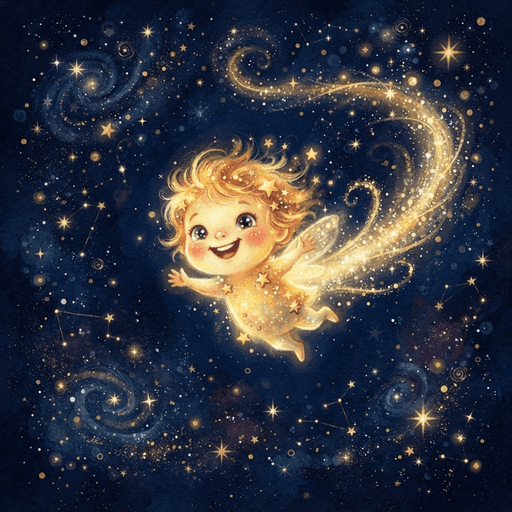Portrait of Comet, The Star Sprite