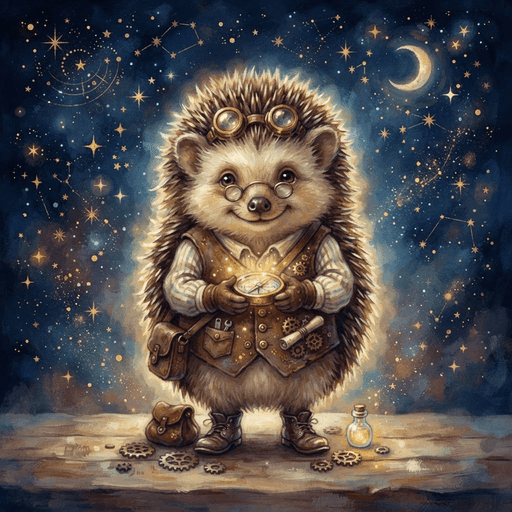Portrait of Dr. Thistle, The Keeper of Keepsakes