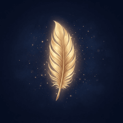 Illustration of the Golden Feather