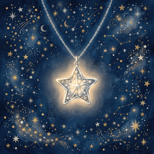 Silver Bedtime Star