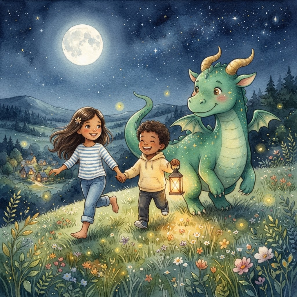 Victoria, Atlas & Leo: The Moonlight Friendship Race