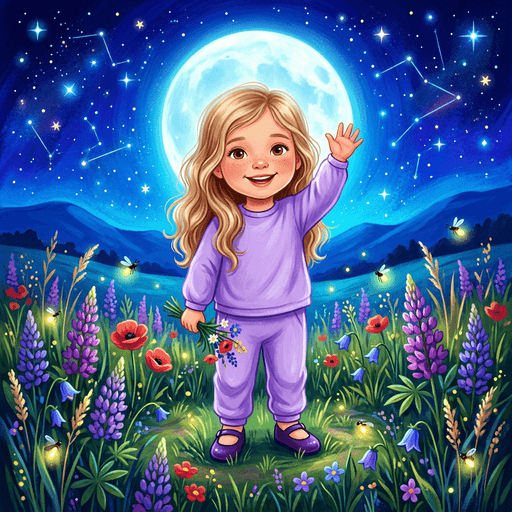 Portrait of Violet, The Littlest Adventurer
